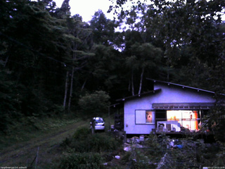 長野県菅平高原 ゆたか山荘 西側(坂上) 2025/07/17 19:15