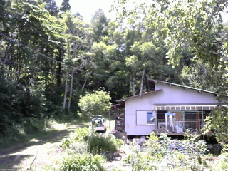 長野県菅平高原 ゆたか山荘 西側(坂上) 2025/07/18 13:00