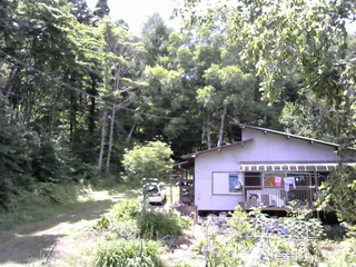 長野県菅平高原 ゆたか山荘 西側(坂上) 2025/07/19 12:45
