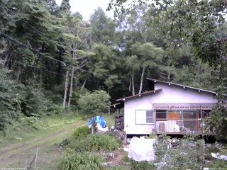 長野県菅平高原 ゆたか山荘 西側(坂上) 2025/07/22 17:15