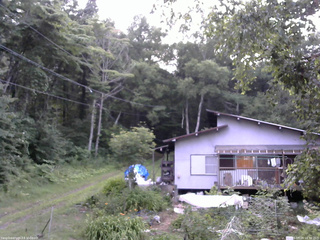 長野県菅平高原 ゆたか山荘 西側(坂上) 2025/07/24 18:30