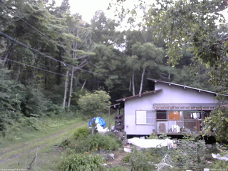 長野県菅平高原 ゆたか山荘 西側(坂上) 2025/07/24 18:45