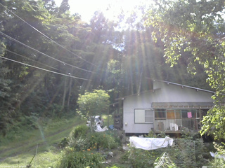 長野県菅平高原 ゆたか山荘 西側(坂上) 2025/07/26 15:45