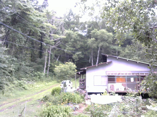 長野県菅平高原 ゆたか山荘 西側(坂上) 2025/07/26 17:30