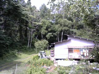 長野県菅平高原 ゆたか山荘 西側(坂上) 2025/07/27 09:00