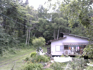 長野県菅平高原 ゆたか山荘 西側(坂上) 2025/07/27 14:45