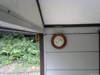 長野県菅平高原 ゆたか山荘 温度計 2025/07/27 13:15
