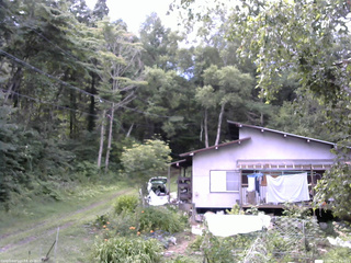 長野県菅平高原 ゆたか山荘 西側(坂上) 2025/07/28 12:15