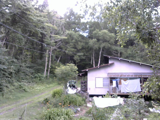 長野県菅平高原 ゆたか山荘 西側(坂上) 2025/07/28 14:15