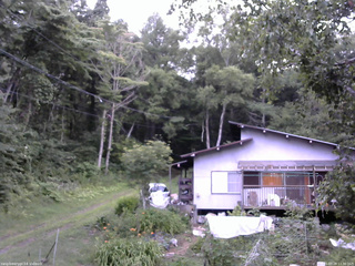 長野県菅平高原 ゆたか山荘 西側(坂上) 2025/07/28 17:30