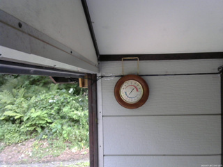 長野県菅平高原 ゆたか山荘 温度計 2025/07/28 13:45