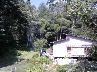 長野県菅平高原 ゆたか山荘 西側(坂上) 2025/07/29 08:30