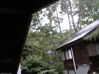長野県菅平高原 ゆたか山荘 北側 2025/08/01 11:45