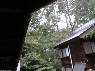 長野県菅平高原 ゆたか山荘 北側 2025/08/01 12:00