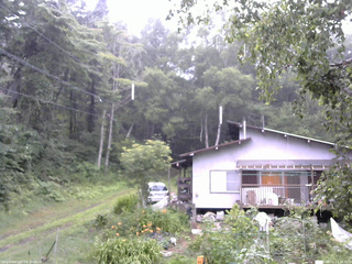 長野県菅平高原 ゆたか山荘 西側(坂上) 2025/08/01 13:45