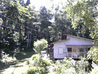 長野県菅平高原 ゆたか山荘 西側(坂上) 2025/08/01 14:45