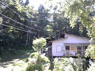 長野県菅平高原 ゆたか山荘 西側(坂上) 2025/08/01 15:30