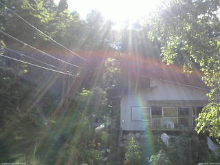 長野県菅平高原 ゆたか山荘 西側(坂上) 2025/08/01 16:00