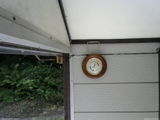 長野県菅平高原 ゆたか山荘 温度計 2025/08/01 09:45