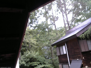 長野県菅平高原 ゆたか山荘 北側 2025/08/02 07:45