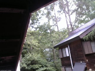 長野県菅平高原 ゆたか山荘 北側 2025/08/02 08:15