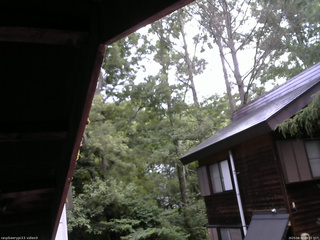 長野県菅平高原 ゆたか山荘 北側 2025/08/02 09:15