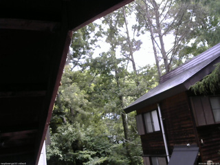 長野県菅平高原 ゆたか山荘 北側 2025/08/02 09:45