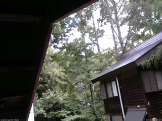 長野県菅平高原 ゆたか山荘 北側 2025/08/02 10:15