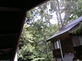 長野県菅平高原 ゆたか山荘 北側 2025/08/02 10:45