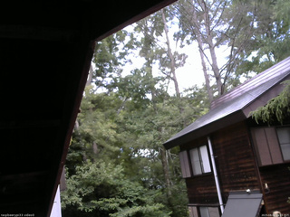 長野県菅平高原 ゆたか山荘 北側 2025/08/02 11:15