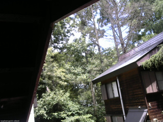 長野県菅平高原 ゆたか山荘 北側 2025/08/02 11:45