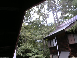 長野県菅平高原 ゆたか山荘 北側 2025/08/02 12:15