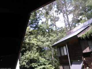 長野県菅平高原 ゆたか山荘 北側 2025/08/02 12:30