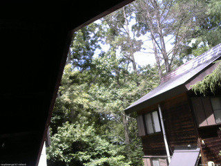 長野県菅平高原 ゆたか山荘 北側 2025/08/02 12:45