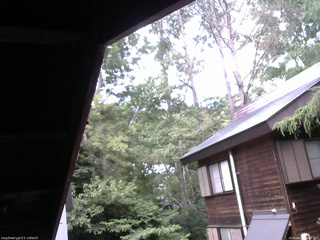 長野県菅平高原 ゆたか山荘 北側 2025/08/02 13:45