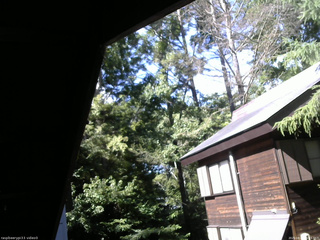 長野県菅平高原 ゆたか山荘 北側 2025/08/02 15:15