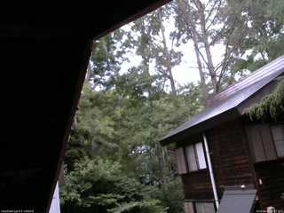 長野県菅平高原 ゆたか山荘 北側 2025/08/02 17:15