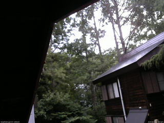 長野県菅平高原 ゆたか山荘 北側 2025/08/02 17:30