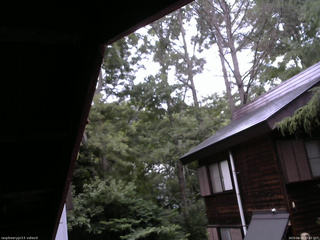 長野県菅平高原 ゆたか山荘 北側 2025/08/02 17:45