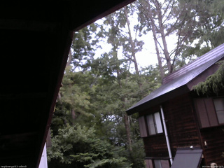 長野県菅平高原 ゆたか山荘 北側 2025/08/02 18:00