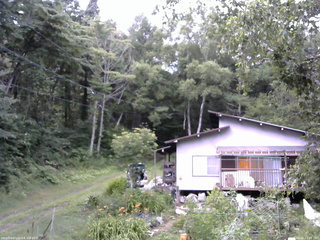 長野県菅平高原 ゆたか山荘 西側(坂上) 2025/08/02 11:15