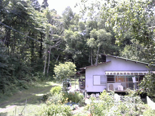 長野県菅平高原 ゆたか山荘 西側(坂上) 2025/08/02 12:00