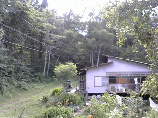 長野県菅平高原 ゆたか山荘 西側(坂上) 2025/08/02 15:45