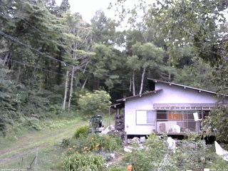 長野県菅平高原 ゆたか山荘 西側(坂上) 2025/08/02 16:45