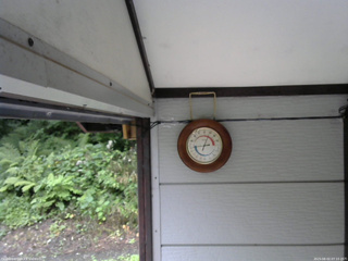 長野県菅平高原 ゆたか山荘 温度計 2025/08/02 07:15