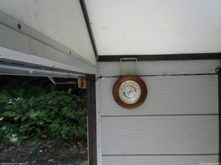 長野県菅平高原 ゆたか山荘 温度計 2025/08/02 08:45