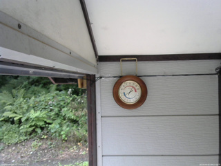 長野県菅平高原 ゆたか山荘 温度計 2025/08/02 09:15