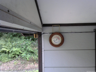 長野県菅平高原 ゆたか山荘 温度計 2025/08/02 13:45