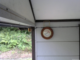 長野県菅平高原 ゆたか山荘 温度計 2025/08/02 16:15