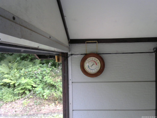 長野県菅平高原 ゆたか山荘 温度計 2025/08/02 16:30